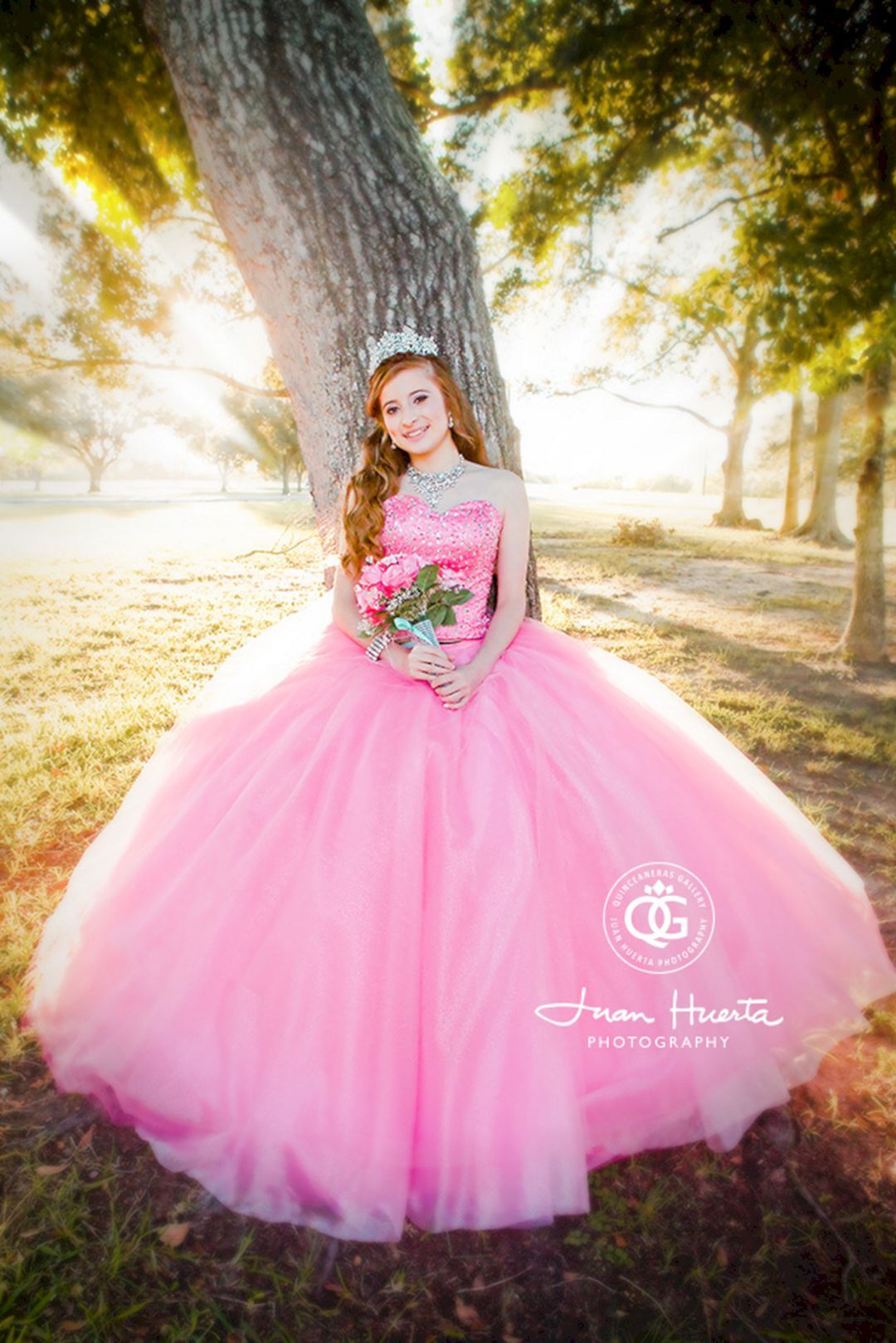 Retrato de la quinceañera