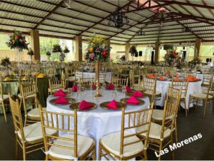 Foto del salón de la recepción